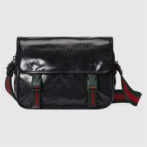 gucci crystal used bags|Gucci crystal messenger bag.